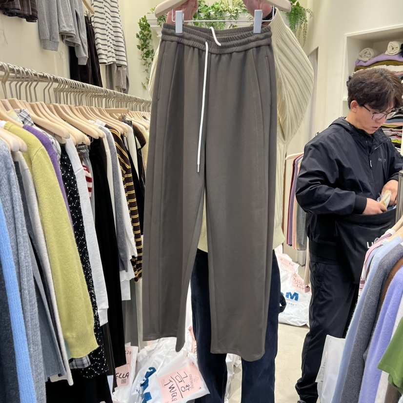 ONE MONE韓國直郵㊣女士新品推薦職業時尚休閑25秋冬休閑褲ONE MONE休閑褲