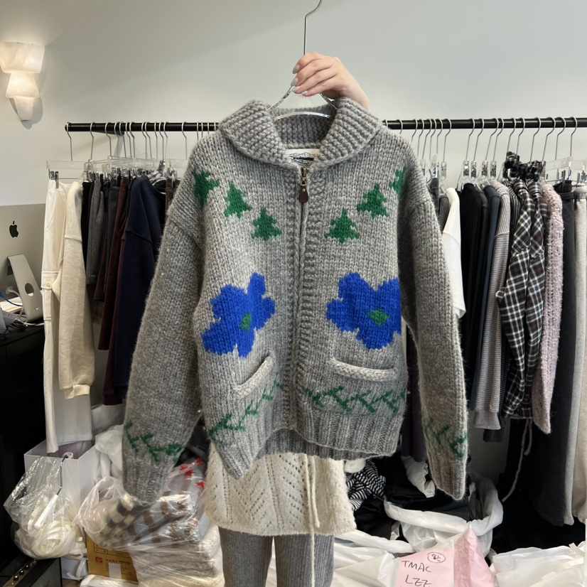 RIVEROOM韓國代購㊣女裝新款推薦時尚25秋冬休閑職業真品毛衣RIVEROOM毛衣