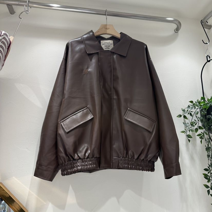 UNDERSTAR_VINTAGE東大門㊣直郵女士新品休閑真品人氣夾克刺繡UNDERSTAR_VINTAGE夾克