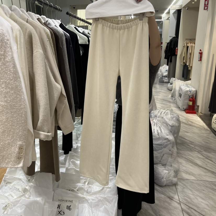 VERVEINE東大門㊣直郵女裝新品休閑真品推薦休閑褲燈芯絨絲絨VERVEINE休閑褲