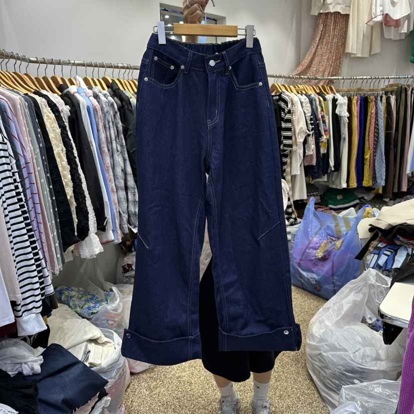 HAPPYBERRY韓國代購㊣女士新品真品25秋冬推薦休閑熱賣牛仔褲HAPPYBERRY牛仔褲