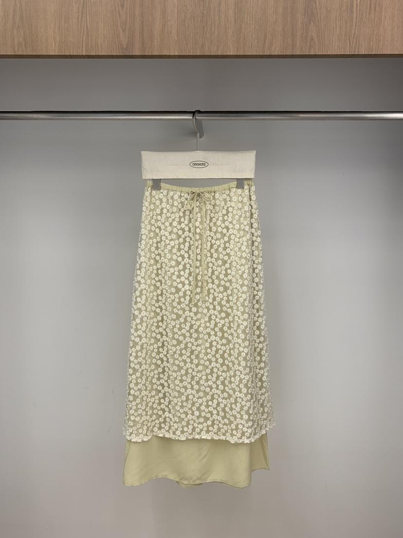 ONE MONE東大門㊣實拍女裝新品職業熱賣休閑25秋冬時尚長裙ONE MONE長裙