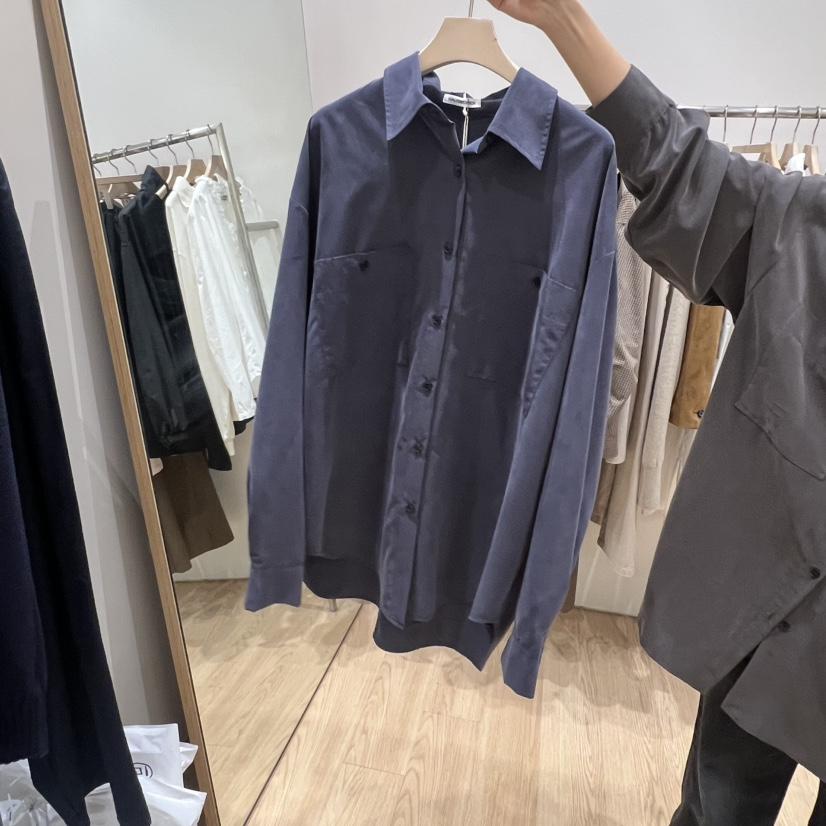 HAUS-A韓國直郵㊣女士新款職業人氣真品休閑襯衫蕾絲衫真絲HAUS-A襯衫/蕾絲衫
