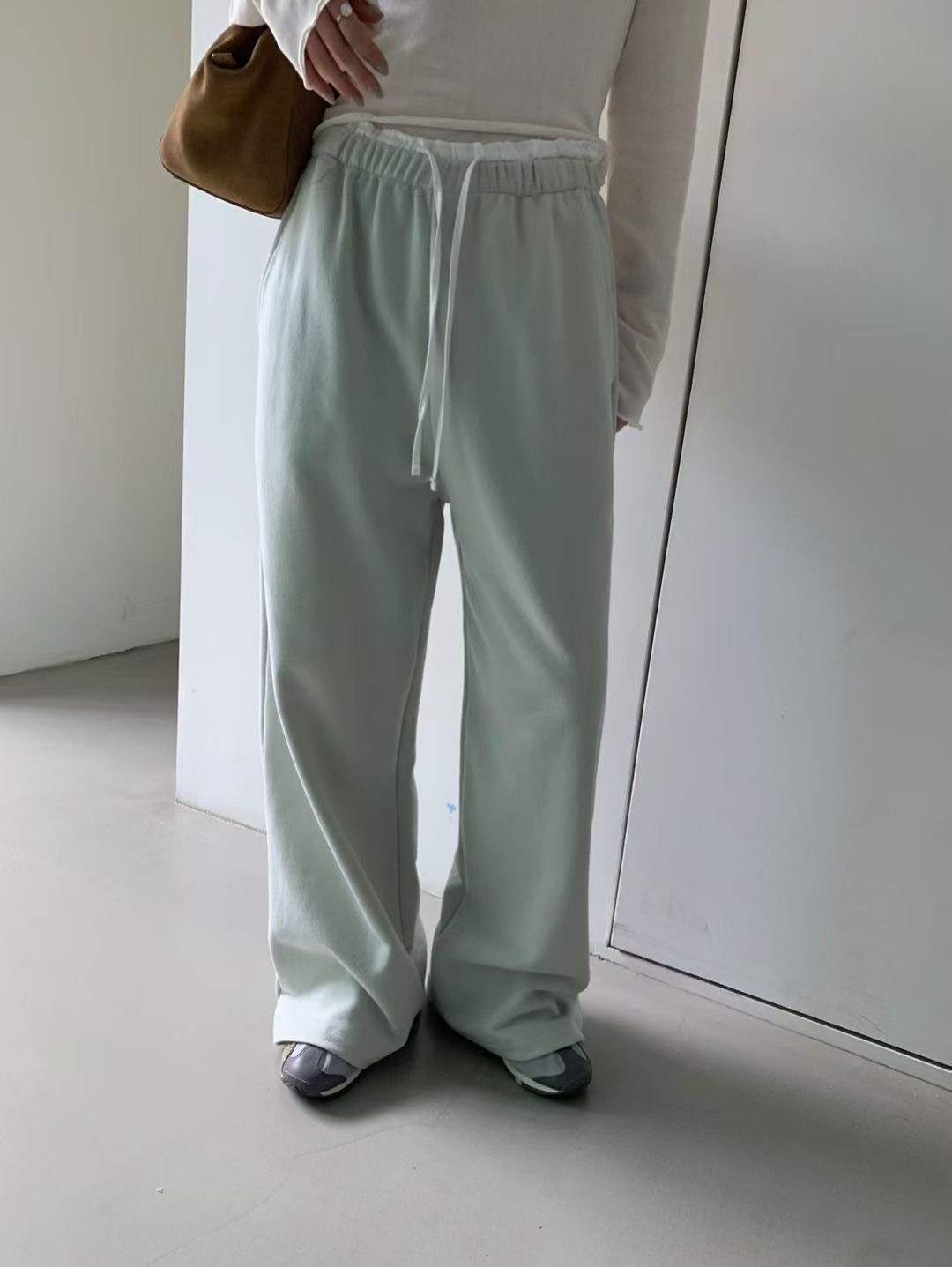 FREELOVE韓國代購㊣女裝新品休閑熱賣真品25秋冬時尚休閑褲FREELOVE休閑褲