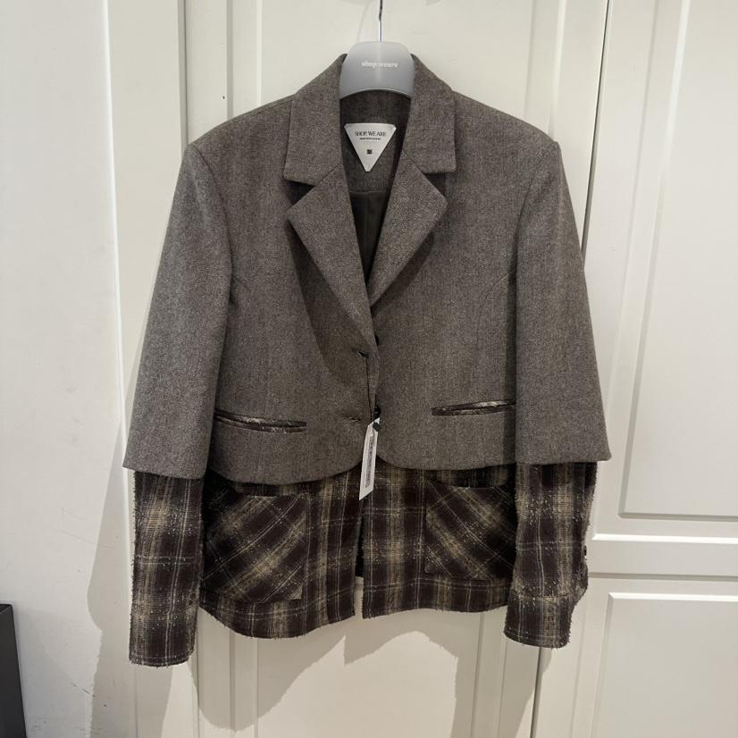 WE ARE/WELOVER韓國直郵㊣女裝新品25秋冬人氣真品時尚夾克SHOP_WE ARE夾克