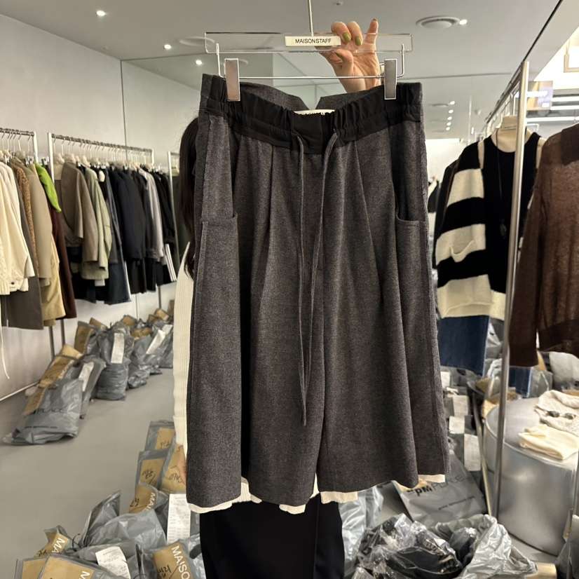 DOUBLE STANDARD/LE SMOKING/MAISONSTAFF韓國代購㊣女裝新品真品短褲MAISONSTAFF短褲