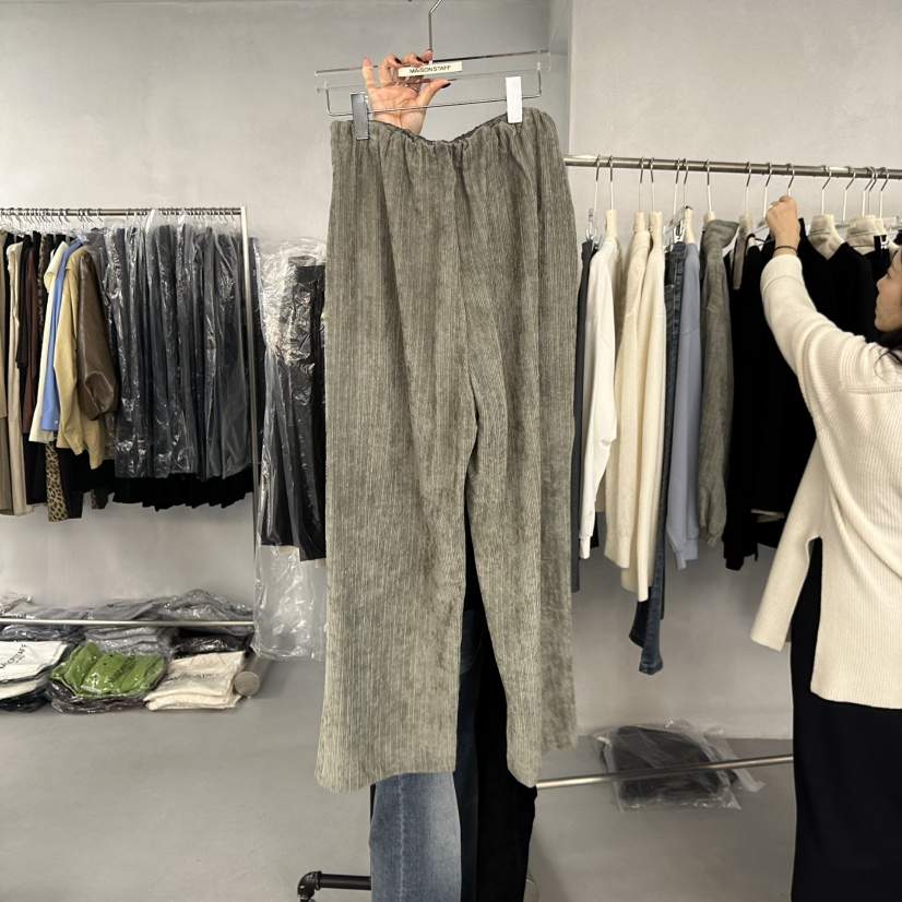 DOUBLE STANDARD/LE SMOKING/MAISONSTAFF韓國直郵㊣女士新品休閑休閑褲MAISONSTAFF休閑褲