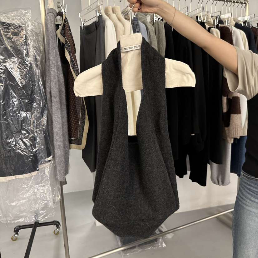 DOUBLE STANDARD/LE SMOKING/MAISONSTAFF東大門㊣直郵女士新品手提包MAISONSTAFF手提包