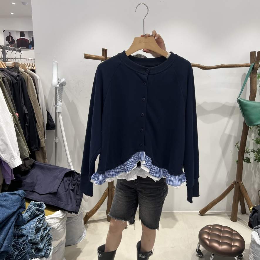 BLOOM韓國代購㊣女裝新品真品休閑人氣推薦時尚熱賣長袖T恤BLOOM-S長袖T恤