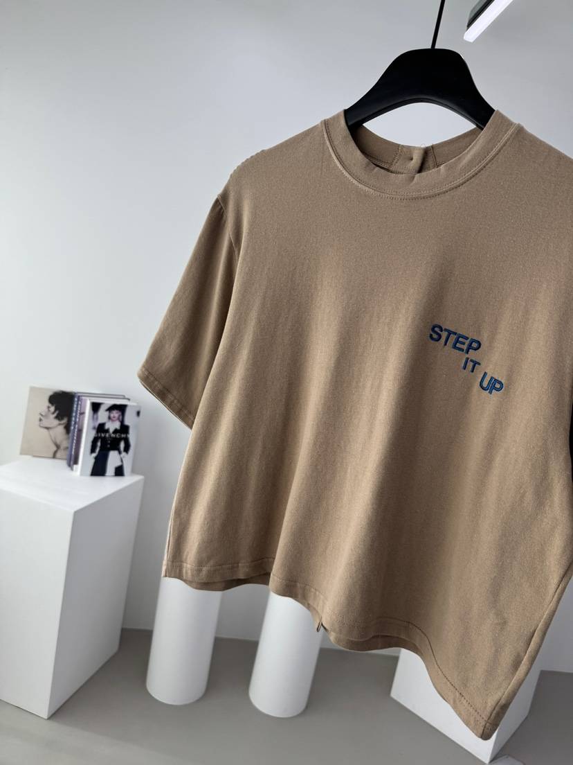 RED-A韓國代購㊣女士新品真品推薦休閑時尚職業人氣T恤紐扣RED-AT恤