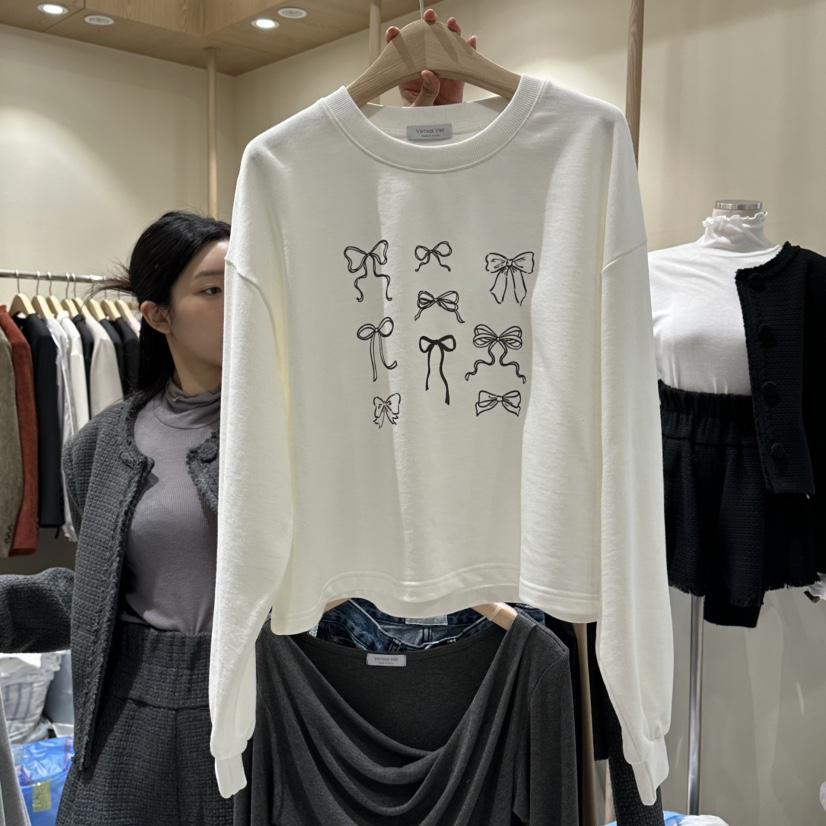 VINTAGE VIBE東大門㊣代購女士新款推薦熱賣休閑真品長袖T恤VINTAGE VIBE長袖T恤