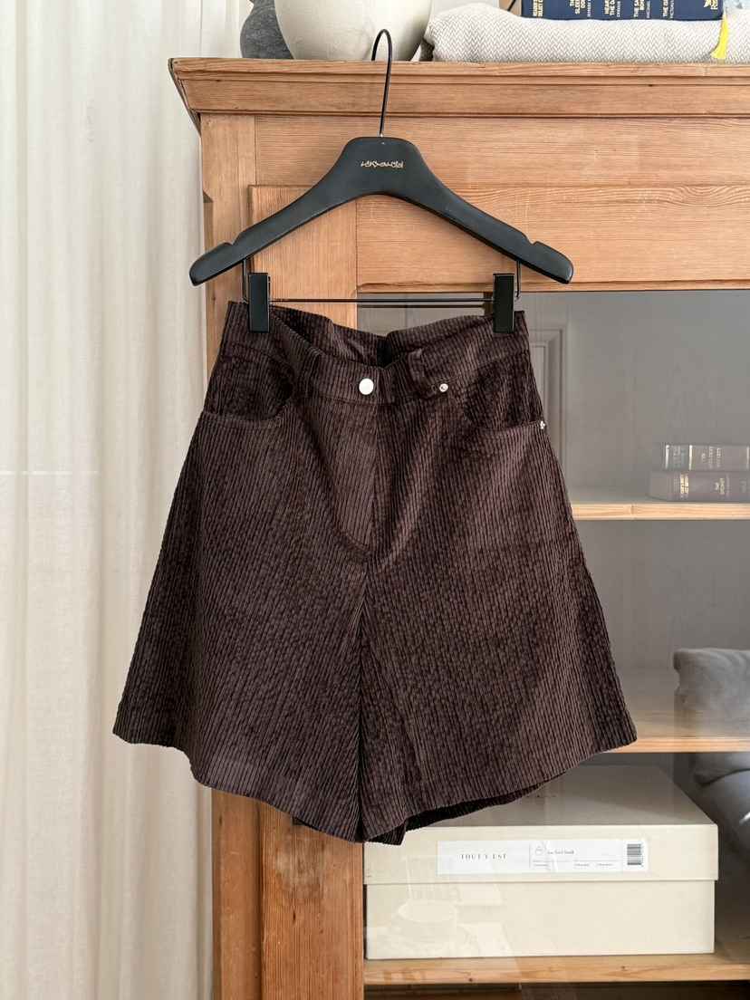 LARCENCICL東大門㊣實拍女裝新品熱賣時尚25秋冬休閑推薦短褲LARCENCICL短褲