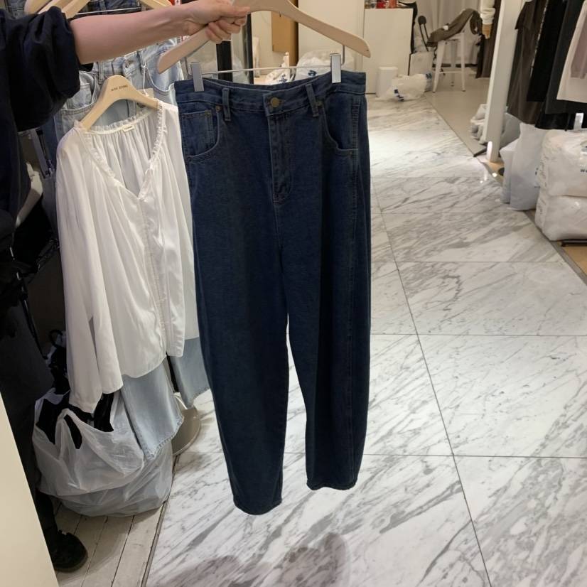 FLAT GARDEN/LA MUETTE/JAMIESTONE東大門㊣代購女士新品休閑牛仔褲FLAT GARDEN/LA MUETTE/JAMIESTONE牛仔褲