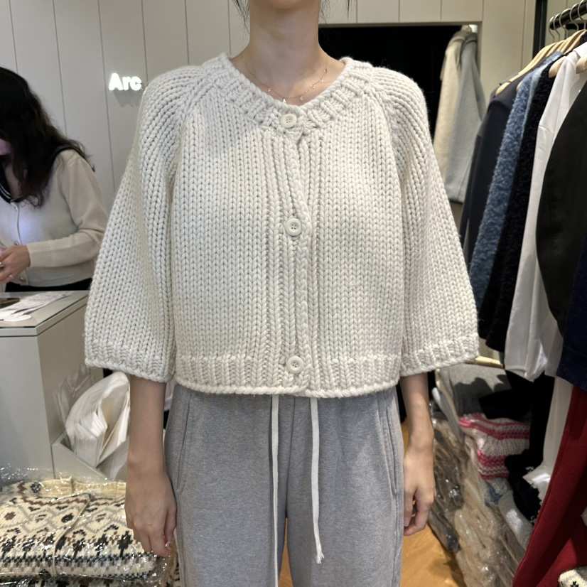 ARC韓國直郵㊣女士新品推薦真品職業時尚25秋冬休閑人氣針織衫ARC EN CIEL針織衫
