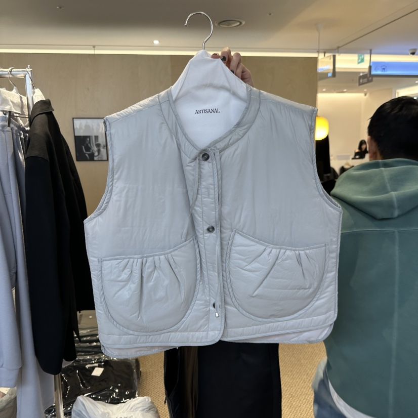 ARTISANAL韓國代購㊣女士新款真品職業人氣25秋冬推薦馬甲口袋ARTISANAL馬甲