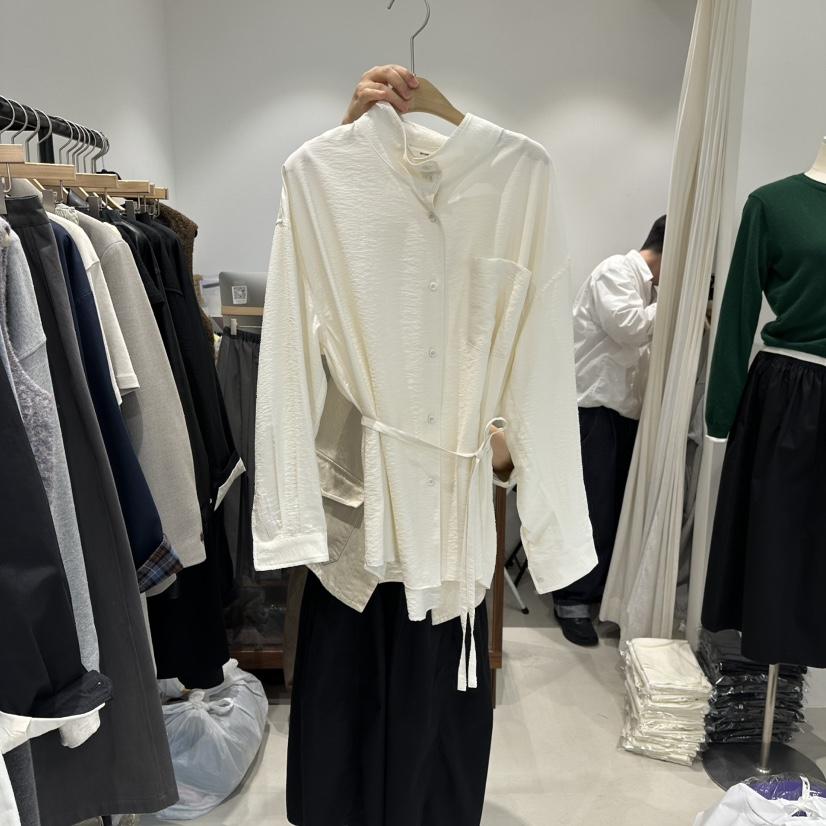 IRVINE東大門㊣直郵女裝新款休閑熱賣人氣真品時尚襯衫蕾絲衫IRVINE襯衫/蕾絲衫