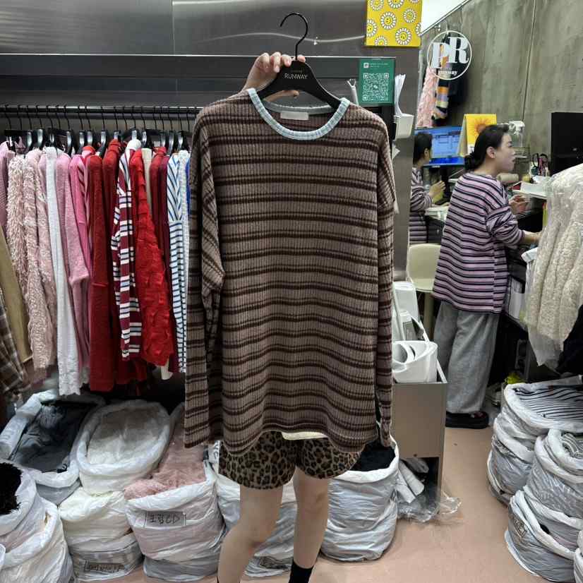RUNWAY-런웨이東大門㊣代購女裝新品推薦職業真品熱賣長袖T恤RUNWAY長袖T恤
