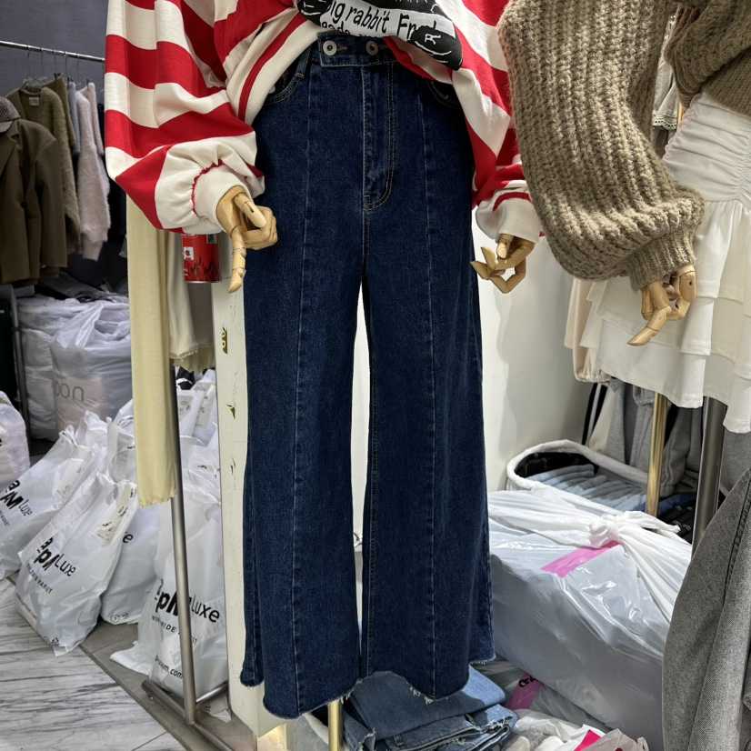 J.RITZY韓國直郵㊣女裝新品職業時尚熱賣25秋冬推薦牛仔褲J.RITZY牛仔褲