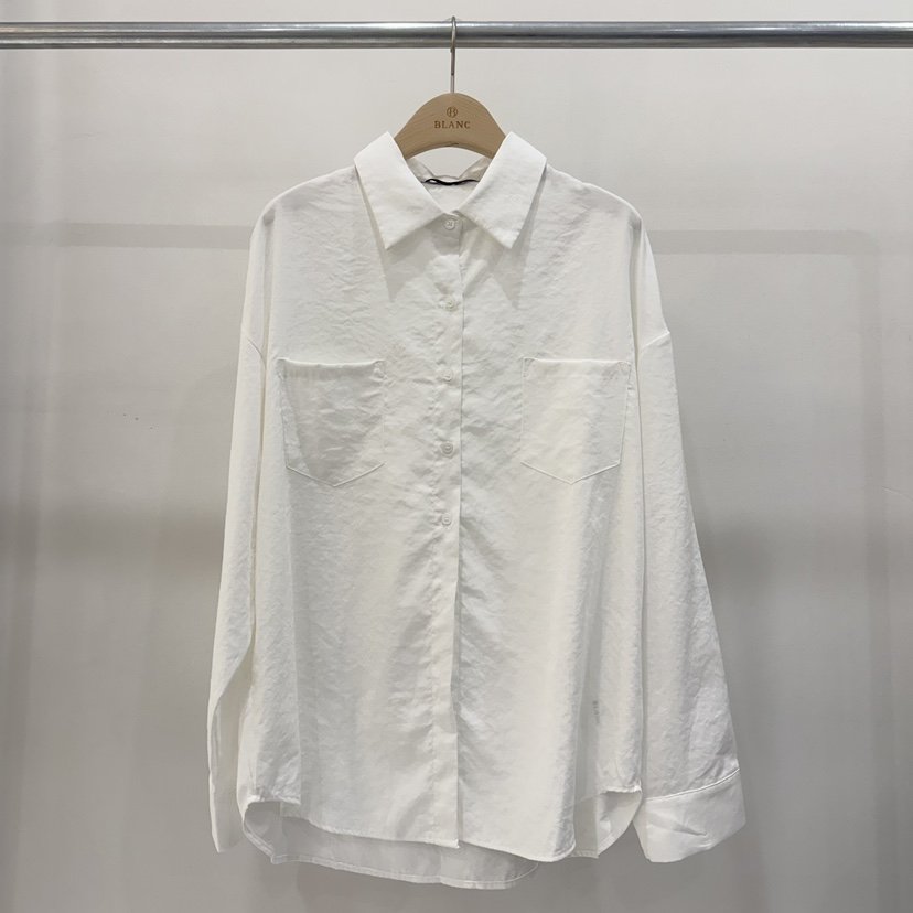 BLANC-A東大門㊣直郵女裝新款熱賣職業時尚休閑襯衫蕾絲衫BLANC-A襯衫/蕾絲衫
