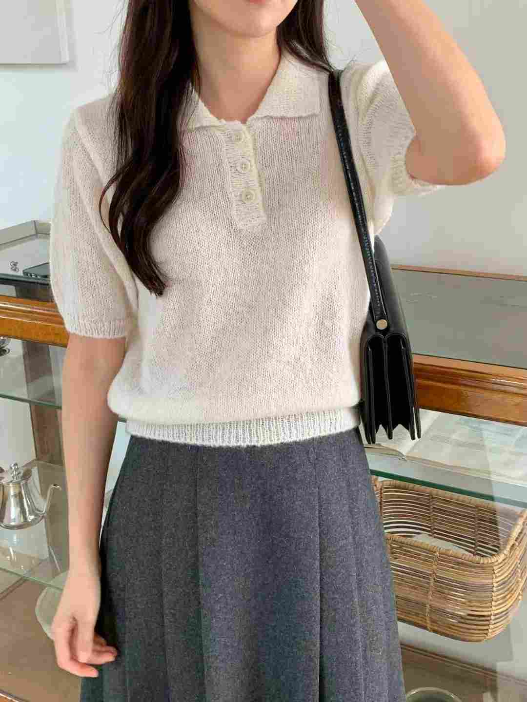 SUNDAY東大門㊣代購女士新款25秋冬真品時尚推薦休閑針織衫SUNDAY針織衫