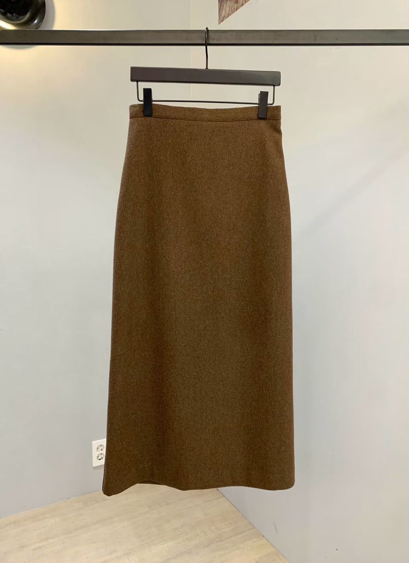SOFTNESS東大門㊣實拍女士新品25秋冬時尚人氣休閑長裙羊毛Softness/Cosmic長裙