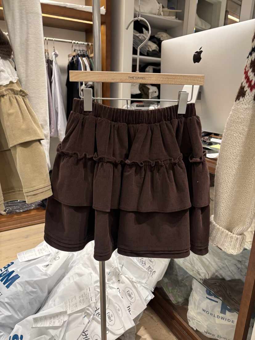 THE CAMEL東大門㊣直郵女士新品真品短裙the came_l 家短裙
