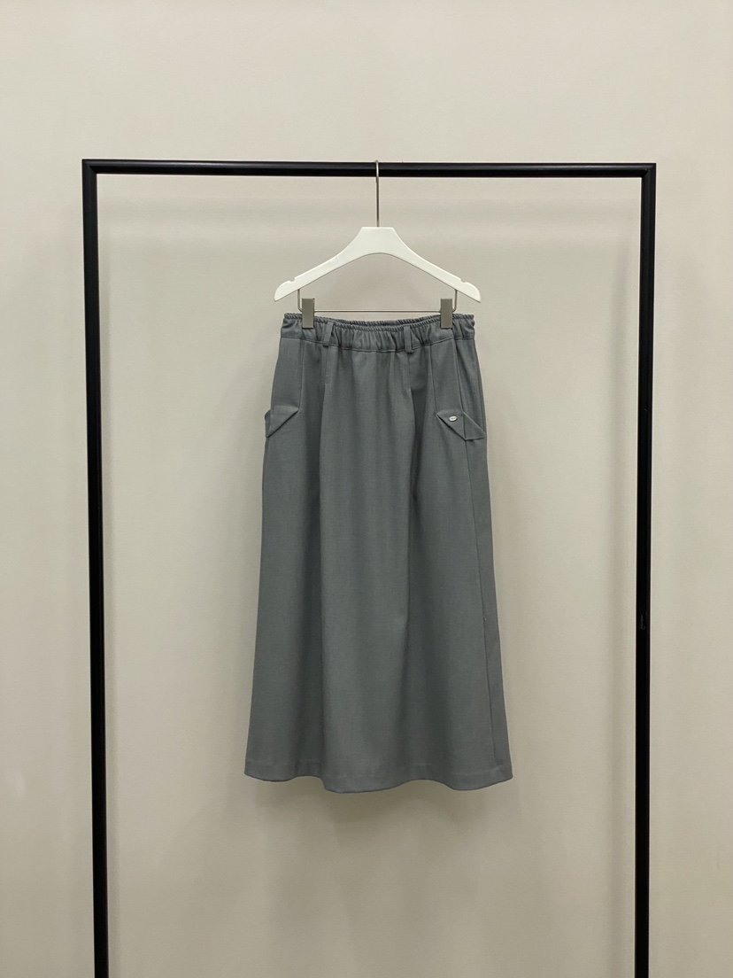 MUCH MORE韓國代購㊣女士新品25秋冬休閑推薦職業熱賣長裙MUCH MORE長裙