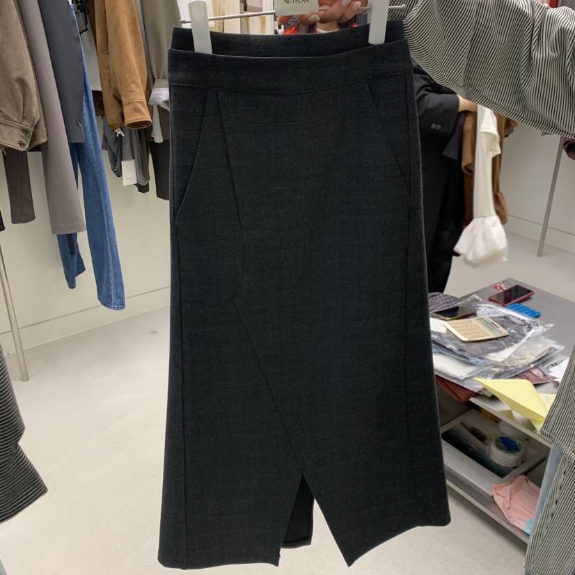 NUTPLAN東大門㊣實拍女士新品25秋冬人氣推薦熱賣半身裙中短裙NUTPLAN半身裙/中短裙