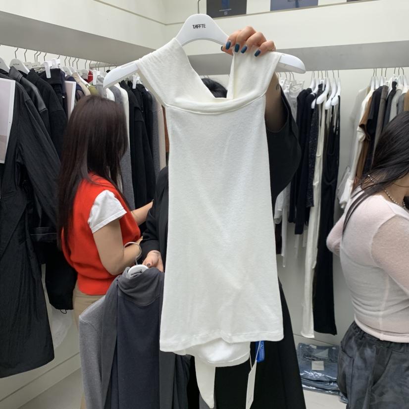 NUTPLAN東大門㊣代購女裝新品推薦職業25秋冬吊帶背心不含內搭NUTPLAN吊帶/背心