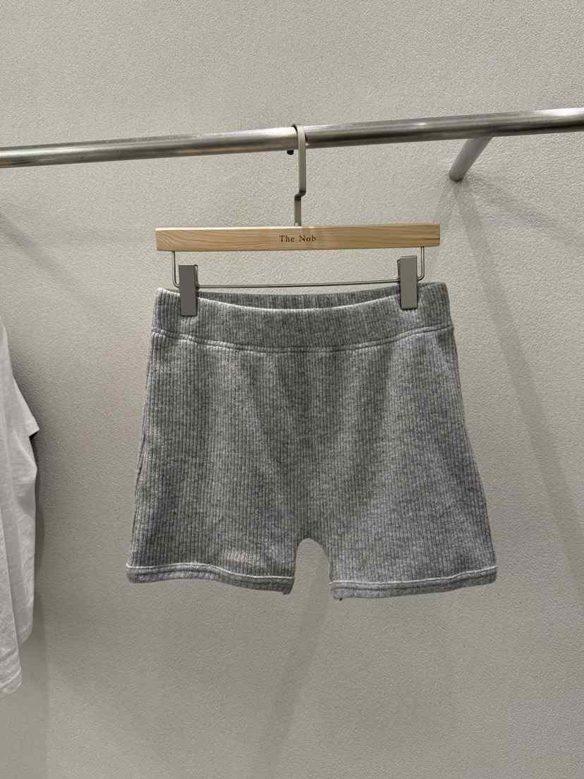 NOB韓國代購㊣女裝新款推薦職業人氣25秋冬真品休閑短褲羊毛NOB短褲