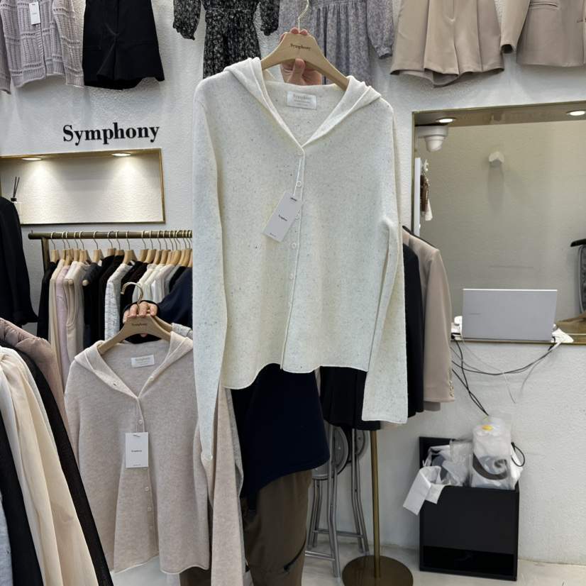 SYMPHONY東大門㊣實拍女士新品熱賣推薦時尚職業衛衣羊毛帽SYMPHONY衛衣