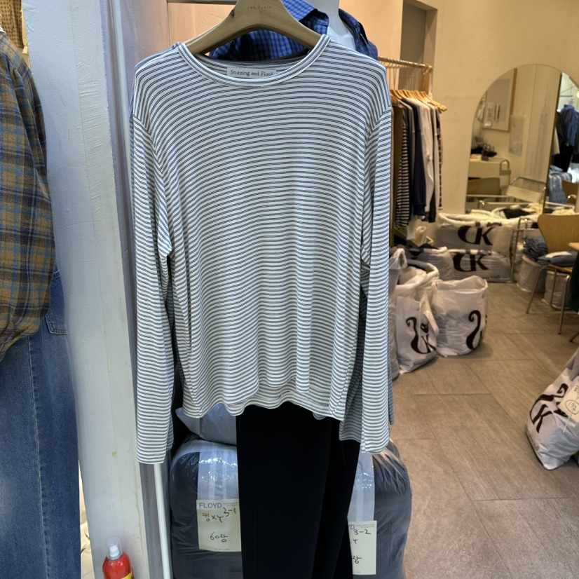 AND FLOYD東大門㊣實拍女裝新品時尚人氣休閑熱賣職業長袖T恤stunning and Floyd長袖T恤