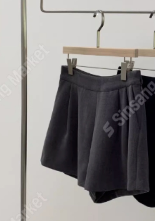 MELLOUNGE-멜라운지-T東大門㊣實拍女裝新品25秋冬人氣短褲MELLOUNGE-T短褲