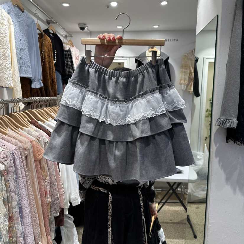 BELITA東大門㊣直郵女裝新品時尚人氣25秋冬推薦真品職業短裙BELITA短裙