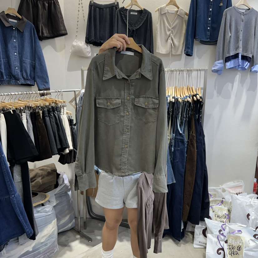 HIPTIQUE東大門㊣直郵女士新品時尚熱賣休閑25秋冬襯衫蕾絲衫HIPTIQUE襯衫/蕾絲衫