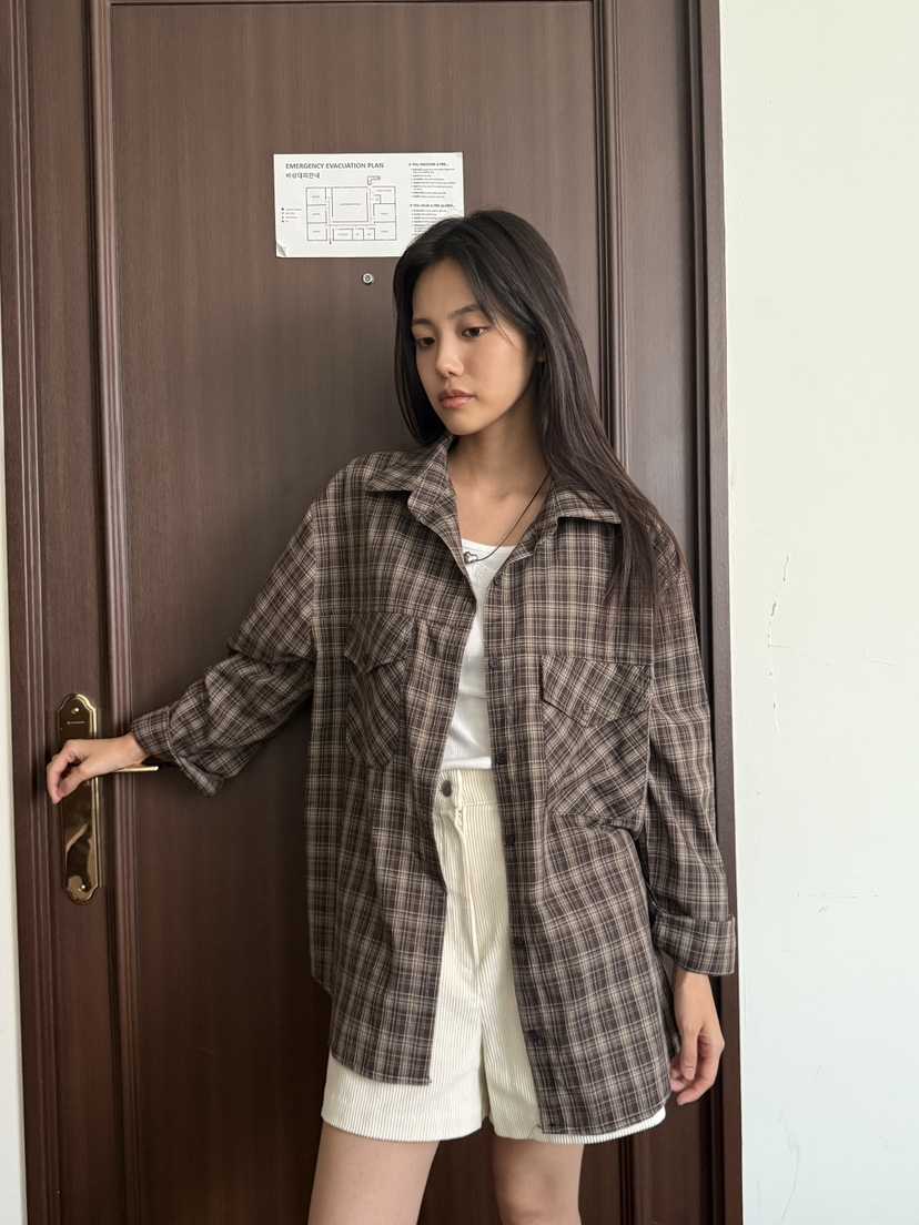 EOMPIT韓國代購㊣女士新款休閑時尚職業人氣推薦襯衫蕾絲衫EOMPIT襯衫/蕾絲衫