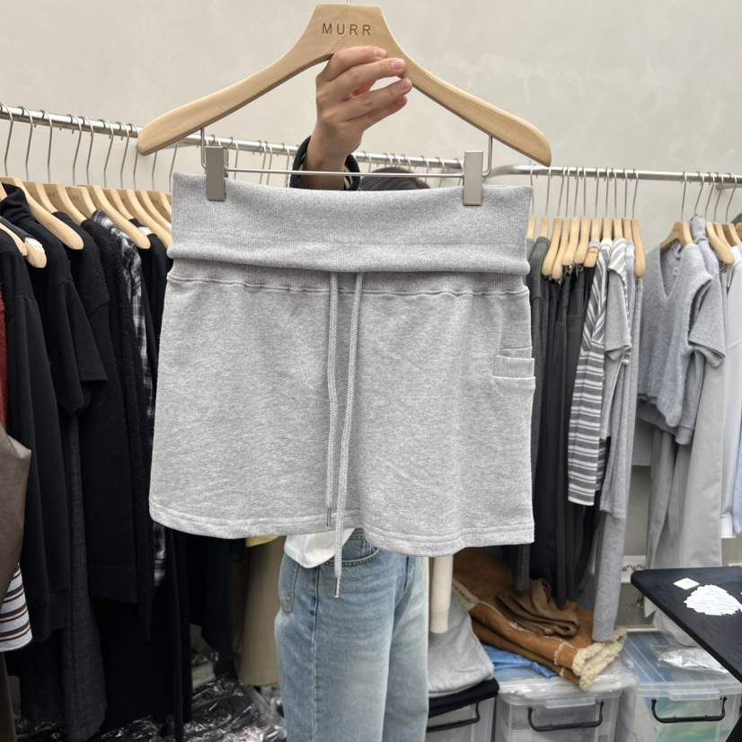 MURR韓國代購㊣女裝新品推薦職業真品時尚人氣25秋冬休閑短裙MURR短裙