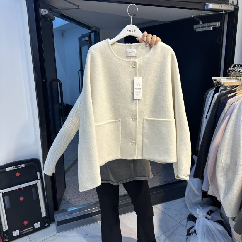 HARU韓國代購㊣女裝新品熱賣真品人氣25秋冬推薦夾克手工制作HARU夾克