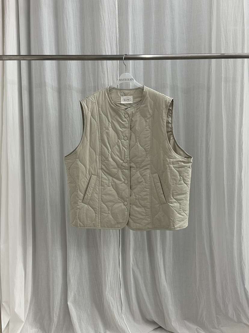 RIVER RAIN東大門㊣實拍女士新品25秋冬熱賣時尚人氣馬甲絎縫RIVER RAIN馬甲