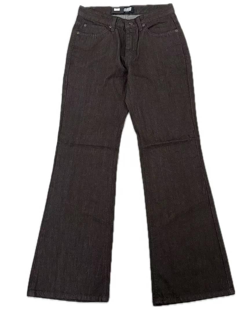1ONE.CHASER東大門㊣實拍女裝新品人氣真品職業熱賣牛仔褲1ONE.CHASER牛仔褲