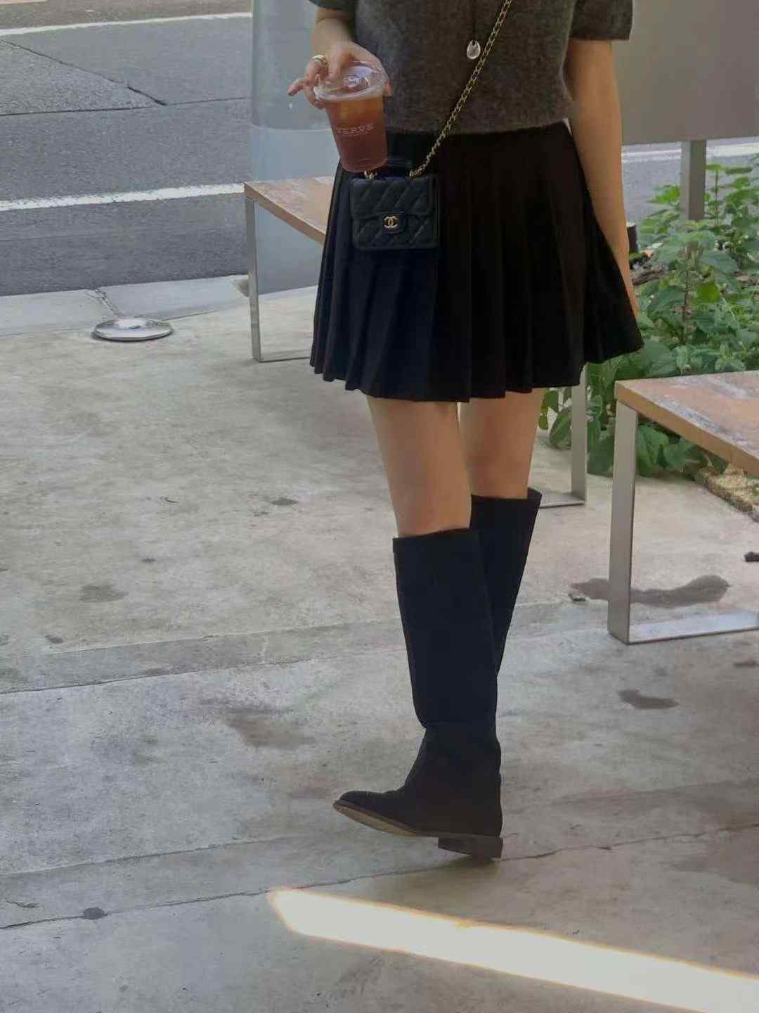 MIELLE-미엘르-OT東大門㊣直郵女士新款休閑推薦職業短裙MIELLE-미엘르-OT短裙