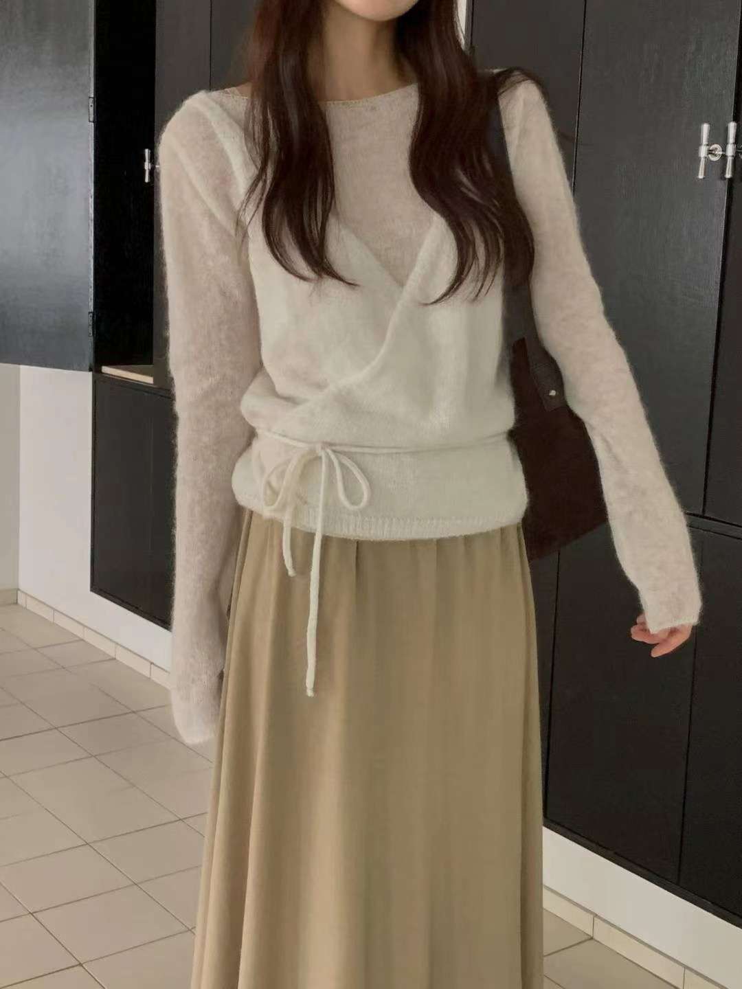 MIELLE-미엘르-OT東大門㊣實拍女裝新品25秋冬吊帶背心不含內搭MIELLE-미엘르-OT吊帶/背心