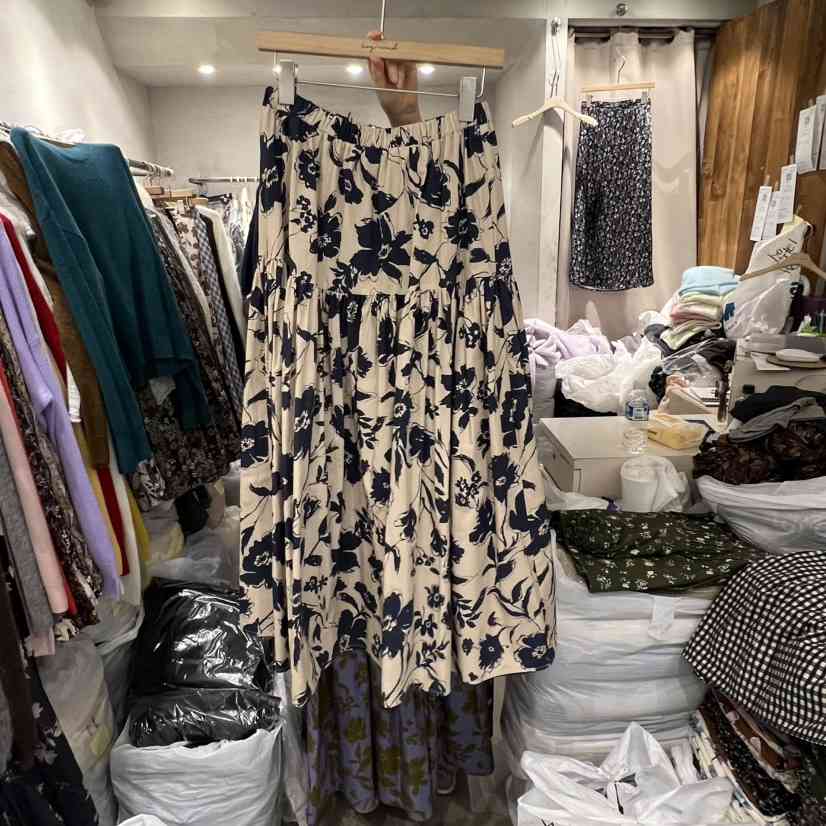 LOGROAD東大門㊣代購女裝新款真品人氣25秋冬熱賣半身裙中短裙LOG ROAD半身裙/中短裙