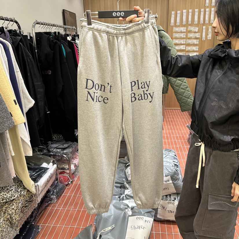 E/E/E東大門㊣直郵女裝新品職業熱賣時尚人氣推薦休閑休閑褲E/E/E休閑褲