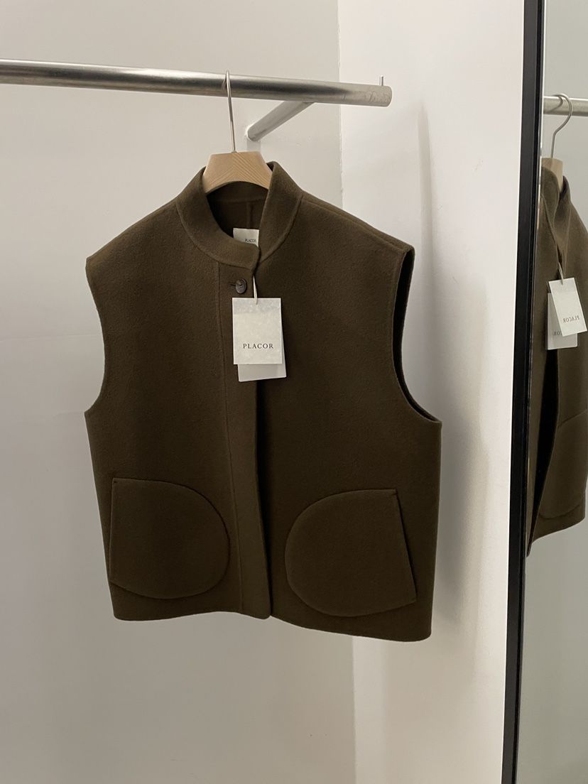 REGULARLY/PLACOR韓國直郵㊣女裝新品人氣真品馬甲手工制作REGULARLY/PLACOR馬甲