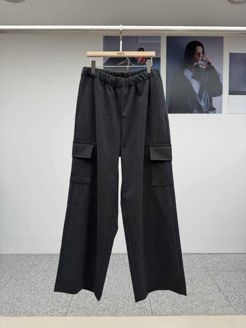 MADE-P東大門㊣實拍女裝新品人氣熱賣休閑推薦25秋冬休閑褲MADE-P休閑褲