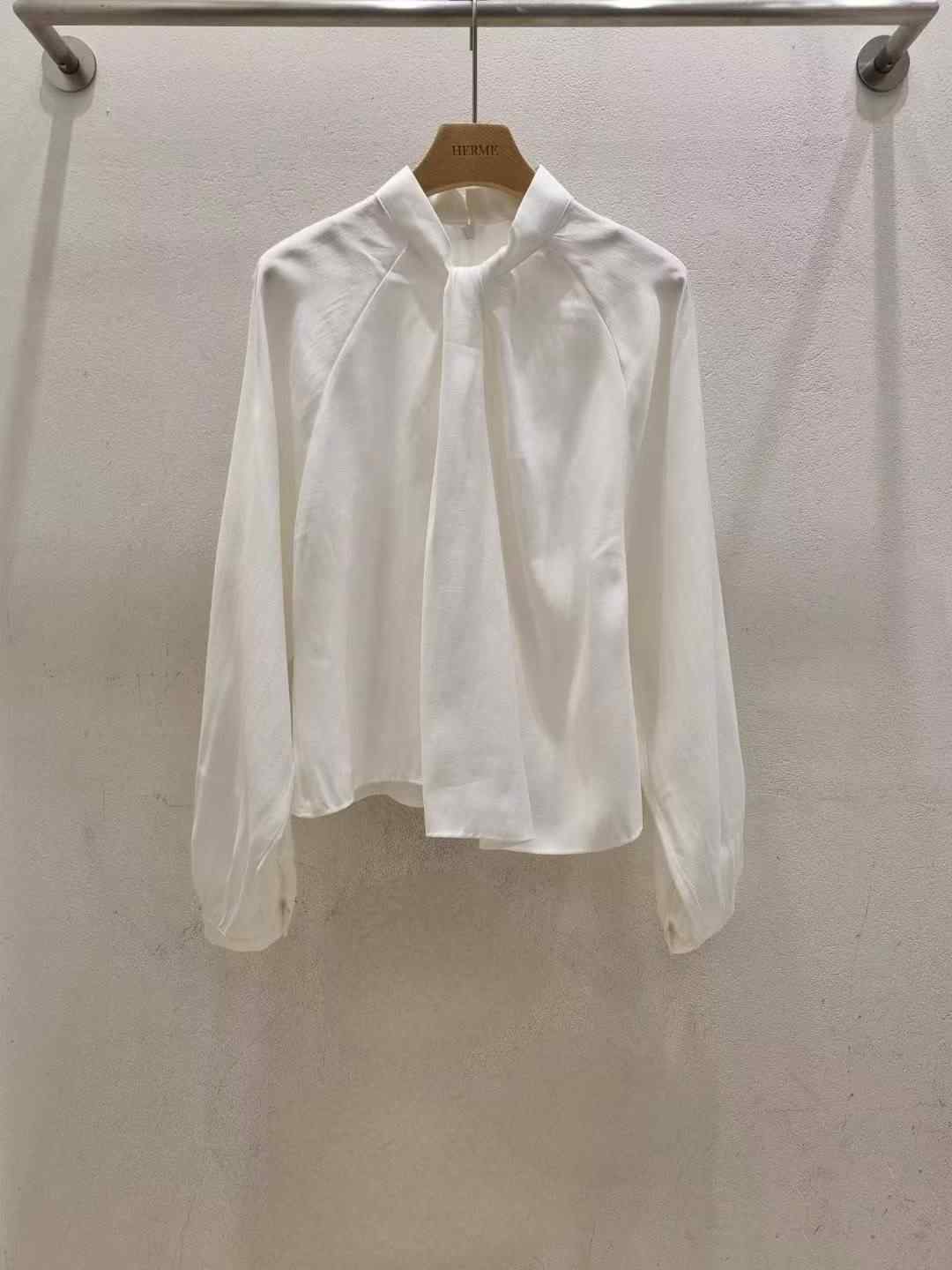 HERME東大門㊣直郵女士新款推薦人氣職業25秋冬時尚襯衫蕾絲衫HERME襯衫/蕾絲衫