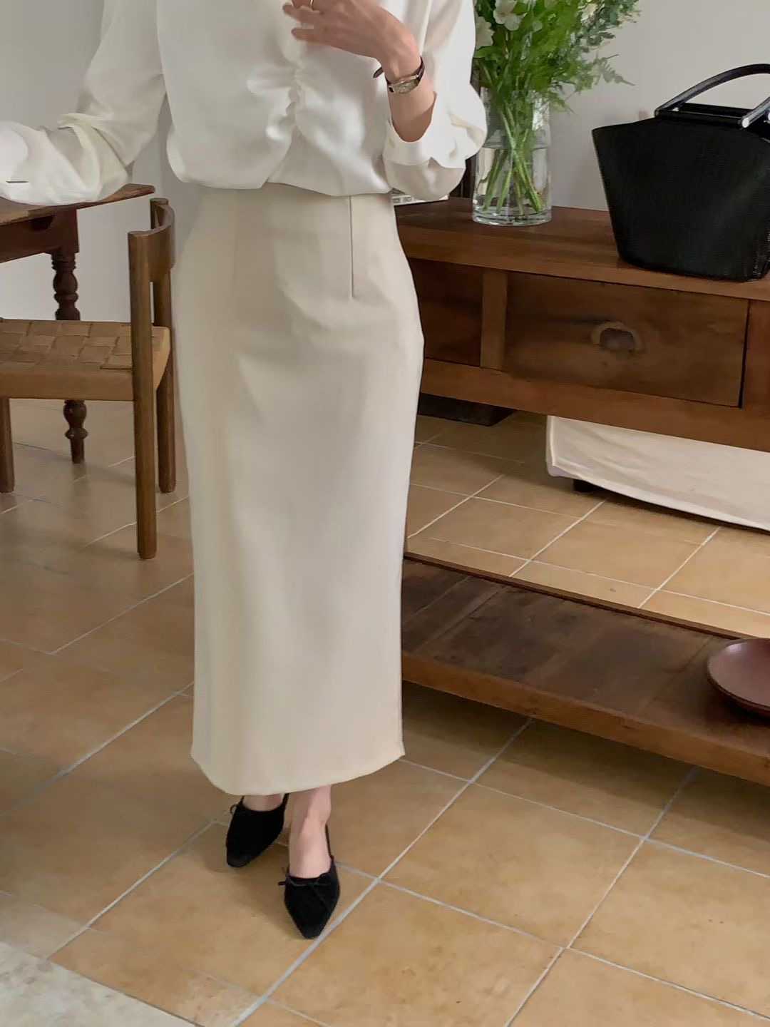 A.ME東大門㊣實拍女裝新品25秋冬推薦真品人氣休閑熱賣長裙A.ME長裙