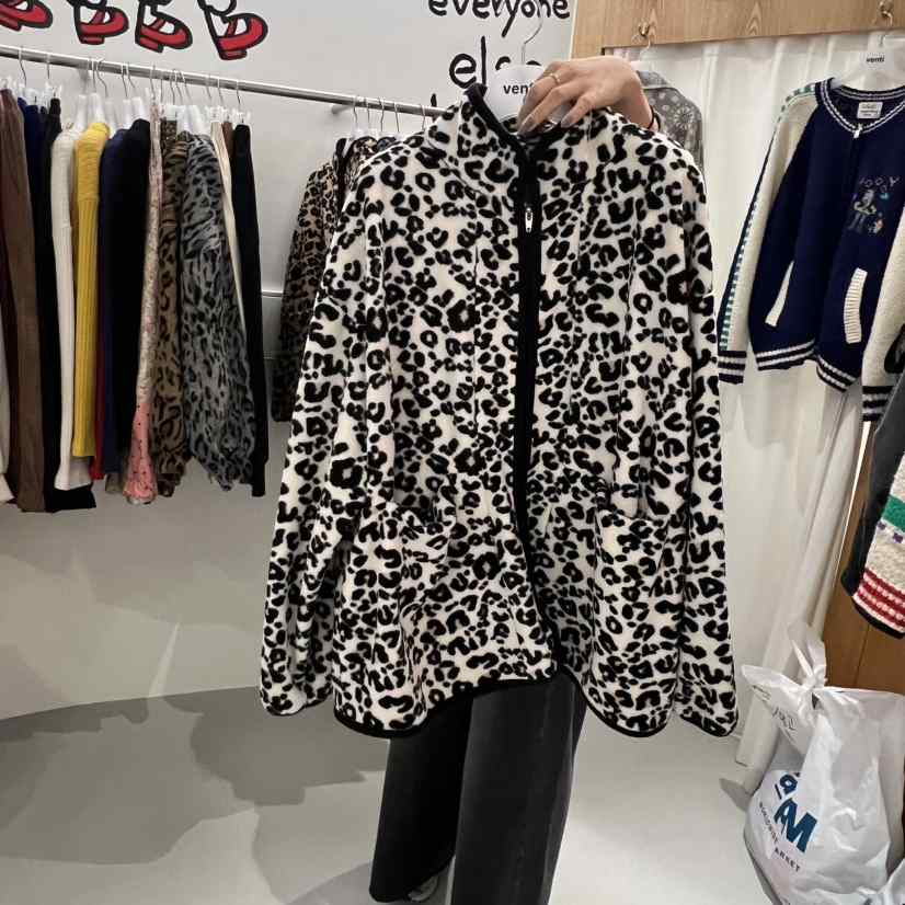 VENTI韓國代購㊣女士新品熱賣25秋冬休閑真品人氣時尚夾克羊毛VENTI夾克