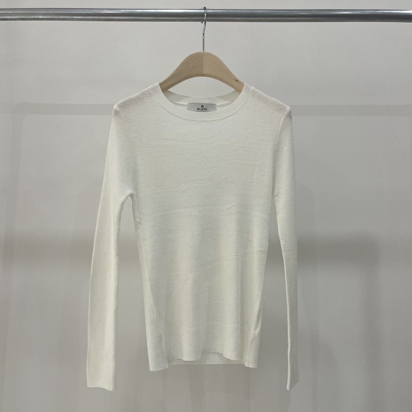 BLANC-A東大門㊣直郵女士新品人氣25秋冬真品時尚休閑長袖T恤BLANC-A長袖T恤